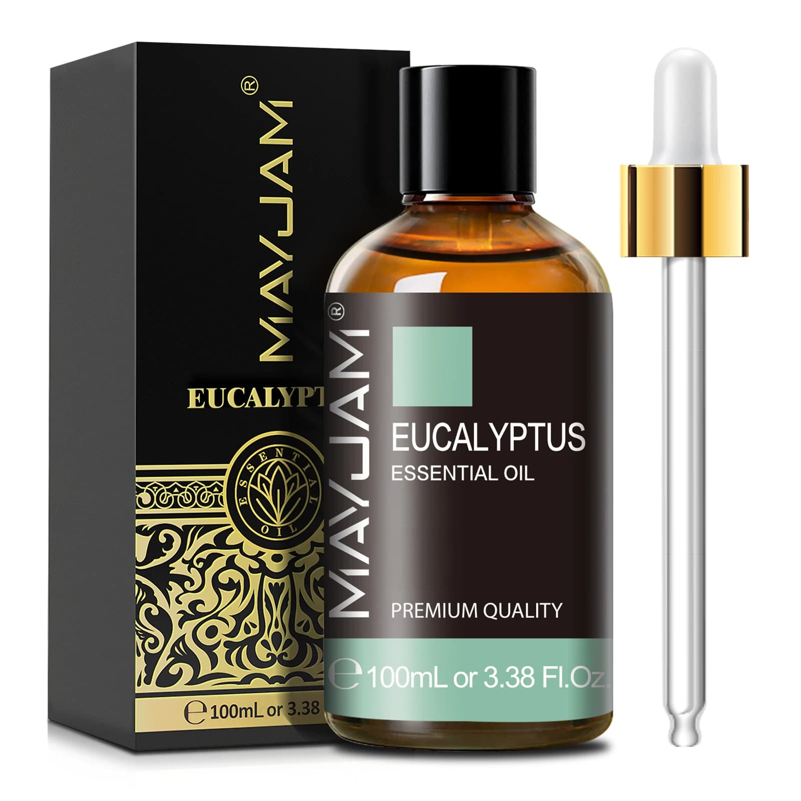 MAYJAM 3.38fl.oz huile essentielle pour diffuseurs de roseaux Orange douce lavande jasmin Eucalyptus vanille bois de santal Rose huile de parfum