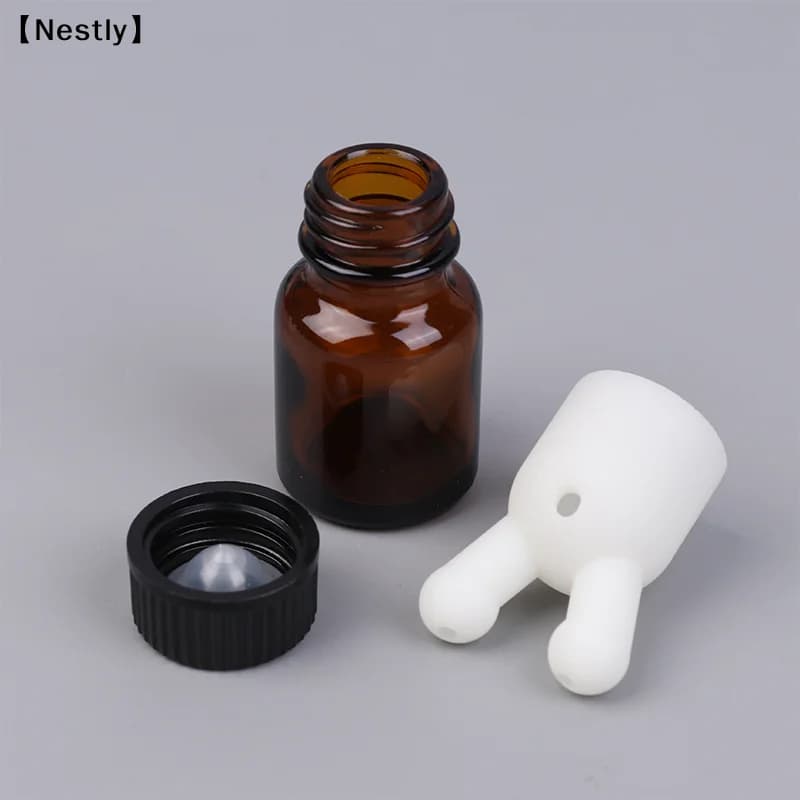 Bouchon d'inhalateur d'huiles essentielles anti-fuite, mini distributeur d'huiles essentielles et de parfums, flacon inhalateur d'huiles essentielles〔Nest〕