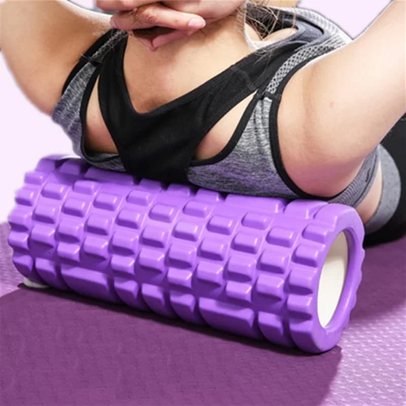 30CM mousse rouleau de libération myofasciale gymnase rouleau de Yoga rouleau de mousse de Massage rouleau de sport en mousse gymnase 10cm Fitness DLYJZ01