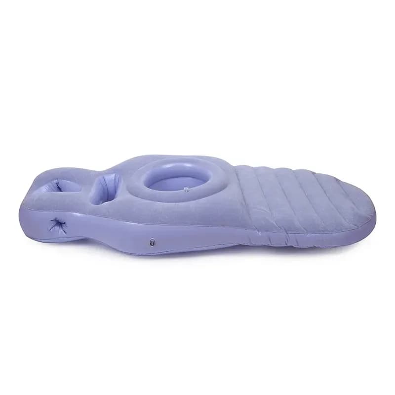 Coussin de grossesse gonflable pour le corps, matelas de soutien pour le lit, tapis de yoga pour femmes enceintes, oreiller de grossesse gonflable