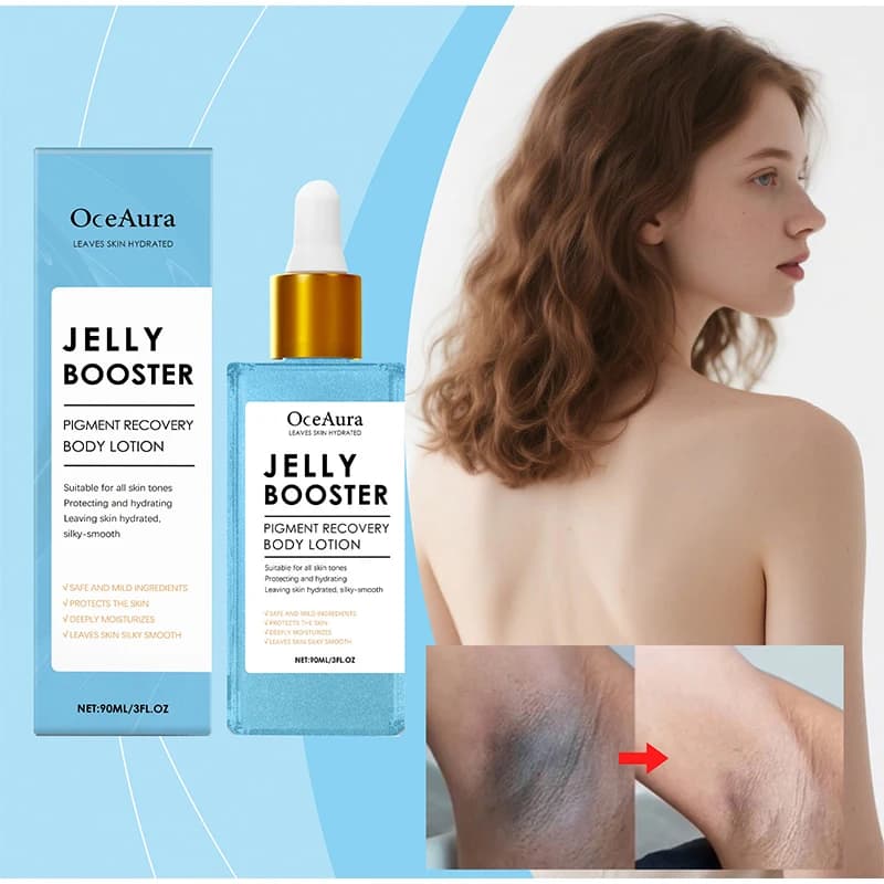 L'essence du visage Niacinamide améliore l'éclairage du teint de la peau du corps, laisse, lisse, hydratée, rafraîchissante, bien absorbante, gelée