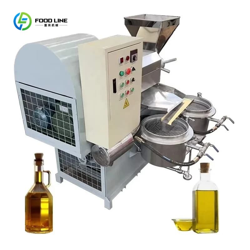 Machine d'extraction d'huile à froid à haut rendement pour avocat