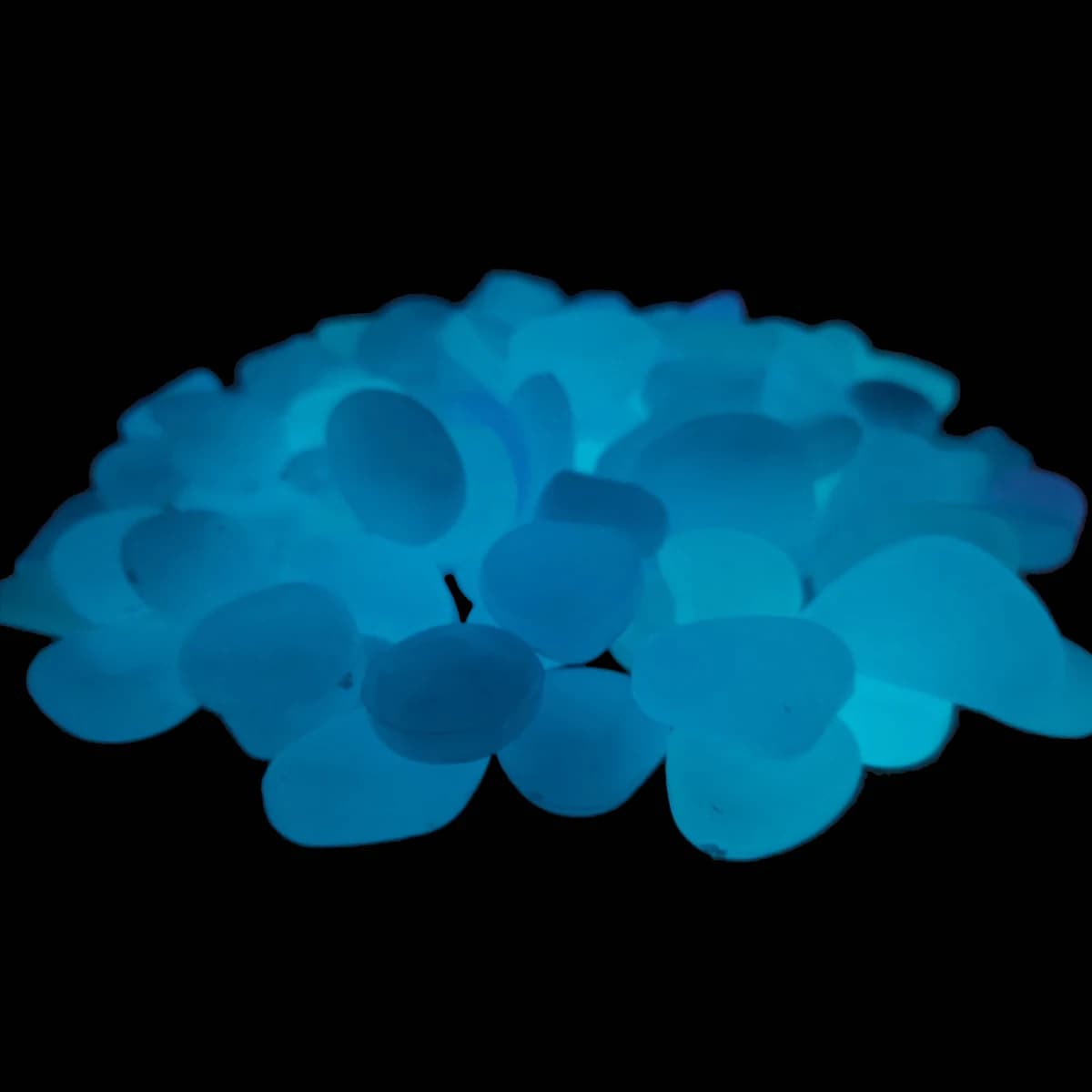 Pierres scintillantes structurels entes pour aquarium, 500 pièces, pavage de jardin de charbon, paysage shoé, bocal à poisson, pierre précieuse, globe