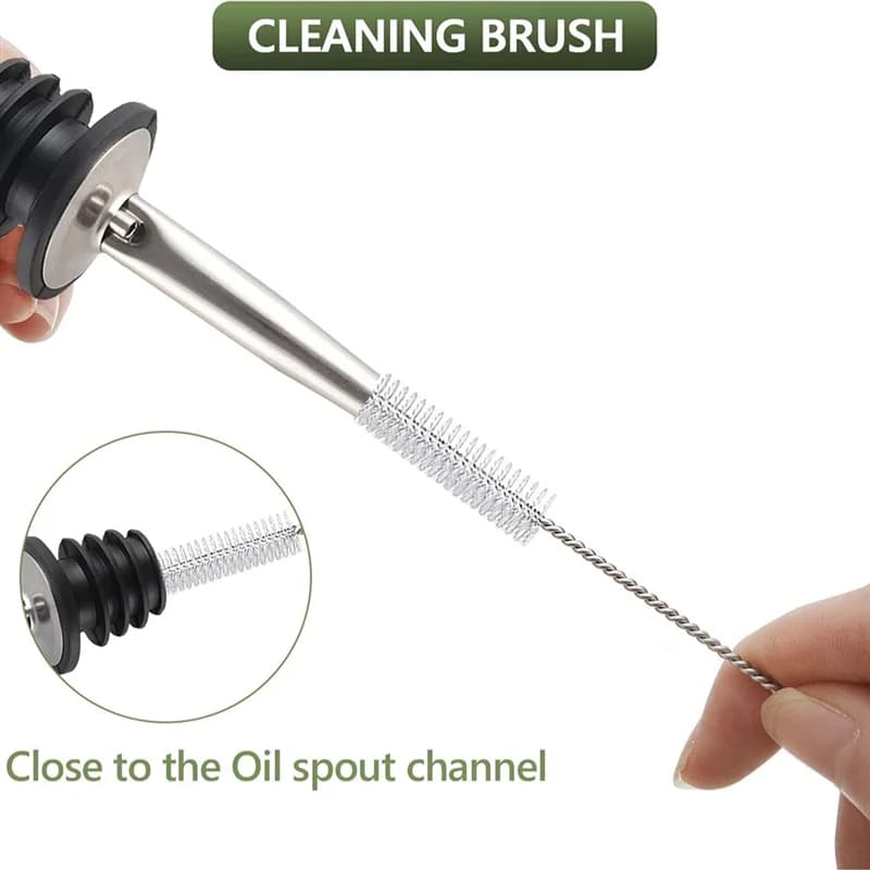 Distributeur d'huile d'olive en verre