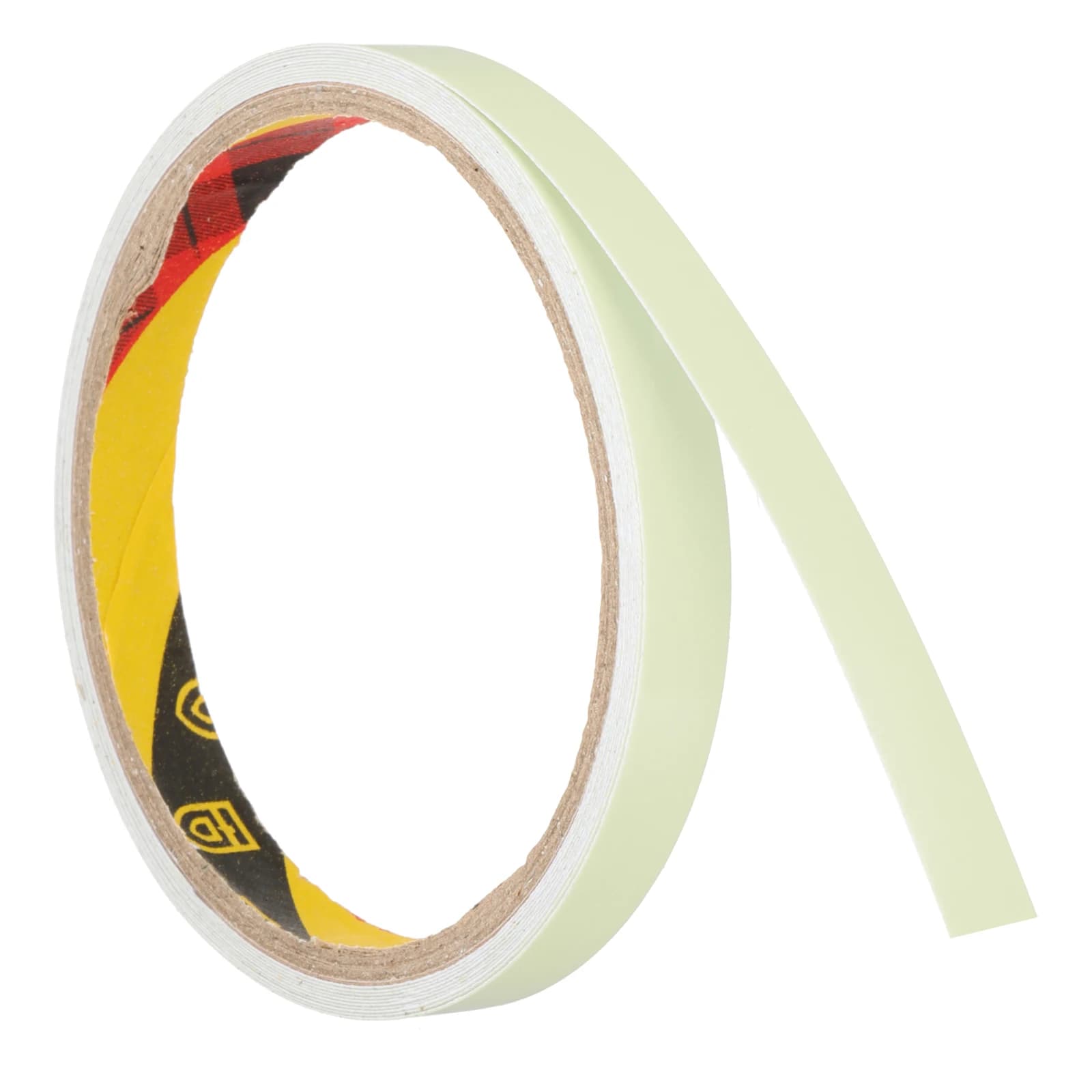 1 rouleau de ruban adhésif fluorescent qui brille dans le noir