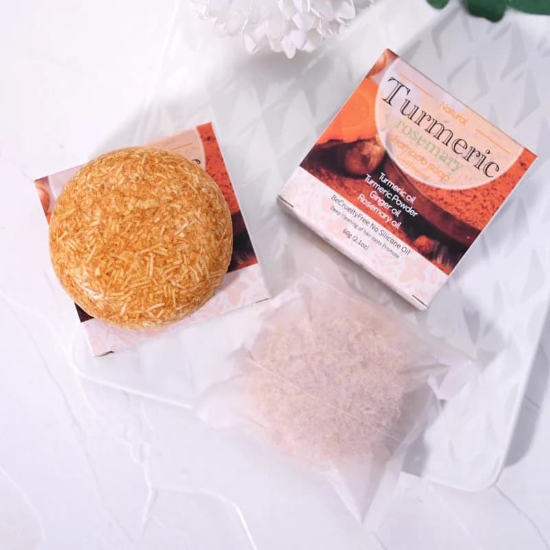 Shampoing au curcuma biologique