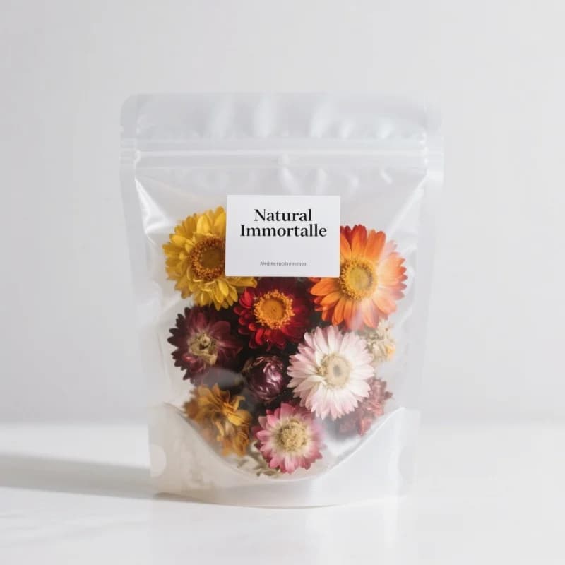 Premium naturel Immortelle décor à la maison Helichrysum fleur séchée bougie Essence arôme pour savon parfum Essence fabrication