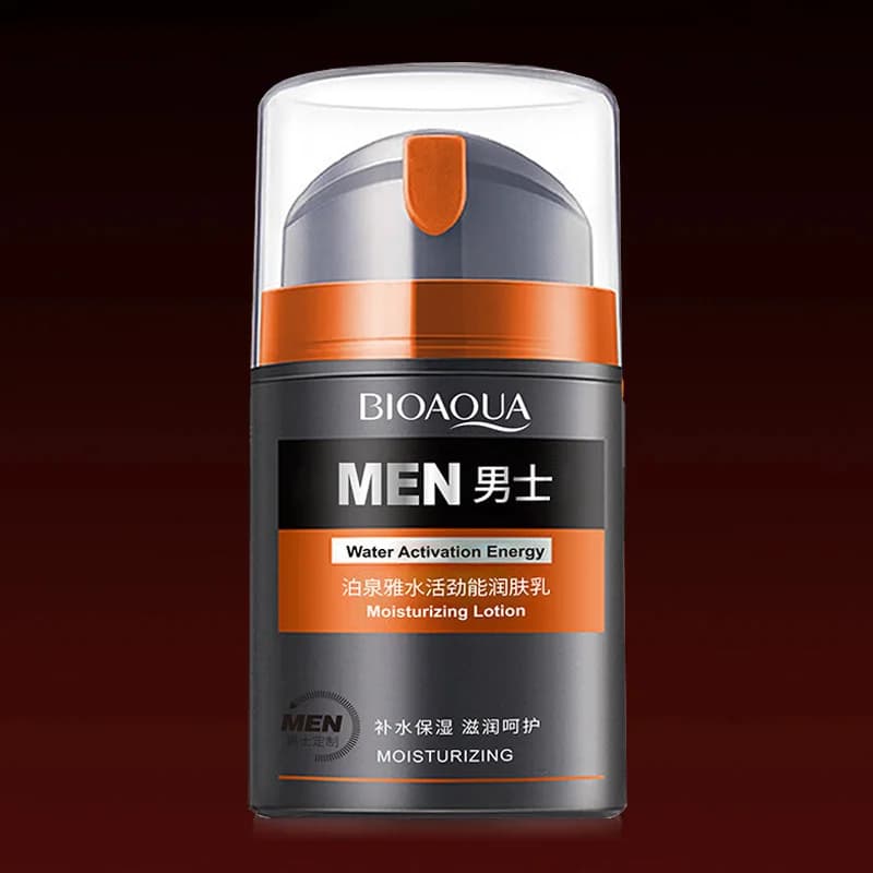 Crème hydratante pour le visage pour homme, contrôle du sébum, anti-âge, lisse, déformable, resserre les pores, blanchissant, soins de la peau