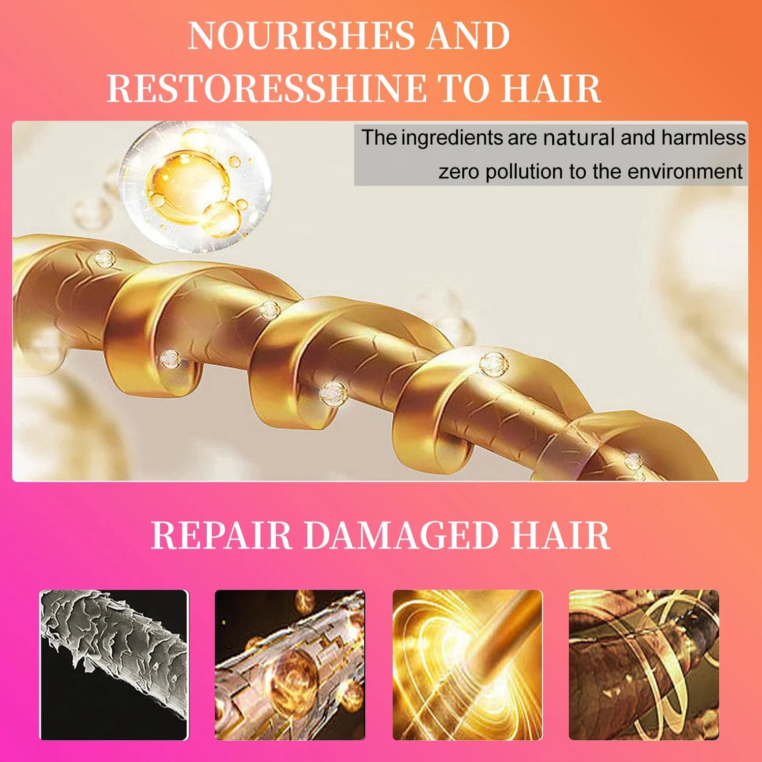 Huile de Batana brute pour la croissance des cheveux, 100% huile de Batana Pure et naturelle pour traiter la perte de cheveux, traitement Anti-casse