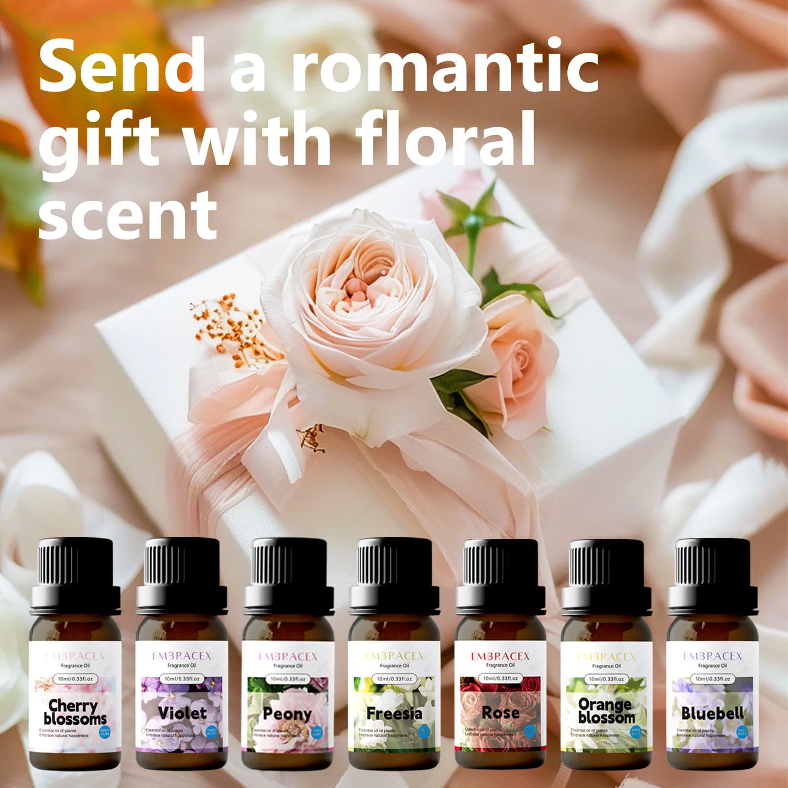 21 modèles d'huiles essentielles florales