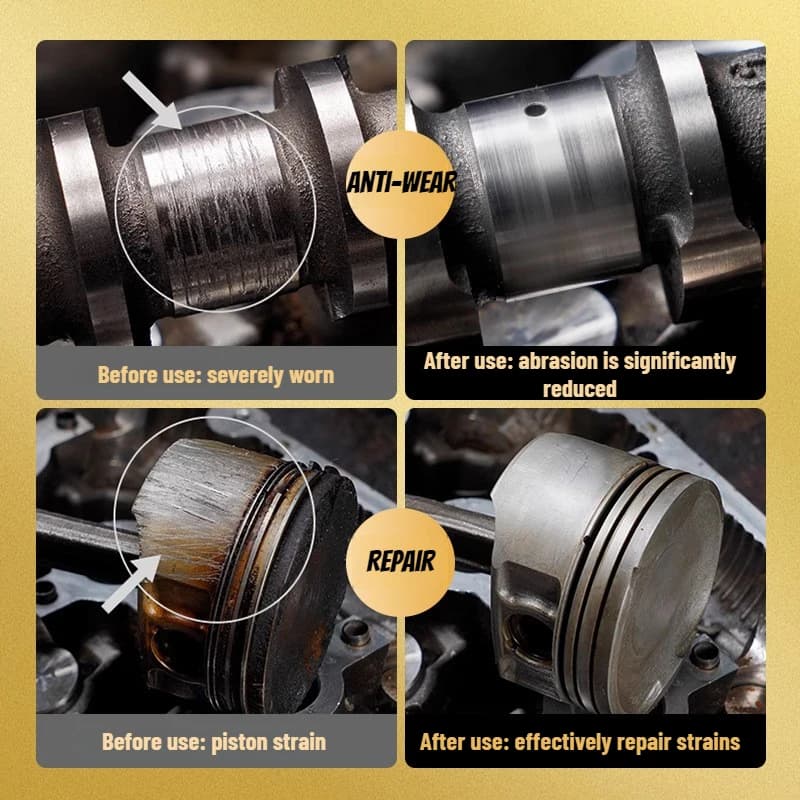 Additif pour huile moteur, protecteur anti-usure, réducteur de bruit et de vibrations, antirouille, anti-fuite, pour l'entretien du moteur du véhicule
