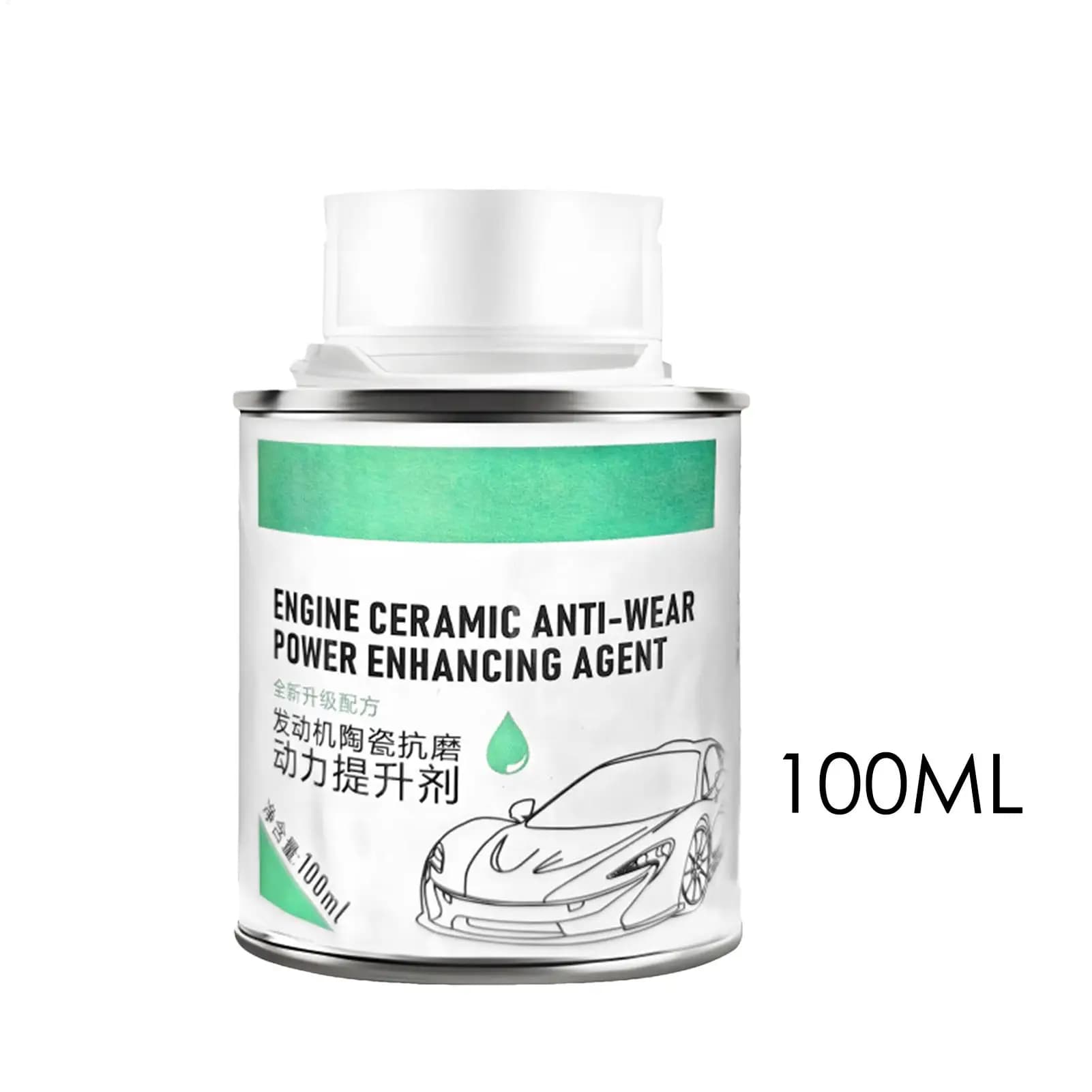 Additif pour huile moteur 100 ml, anti-usure, modificateur de friction, conditionneur métallique, liquide de restauration du moteur, protection turbo, lubrifiant