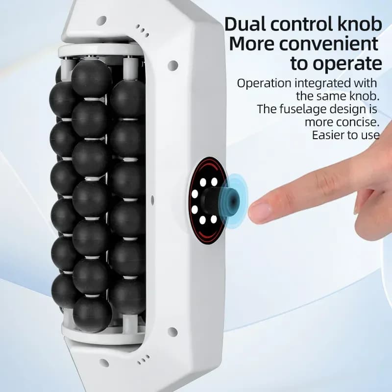 Rouleau électrique 70W pour le corps musculaire, relaxant, Massage roulant à haute fréquence, Rechargeable, façonnage du corps, Machine amincissante