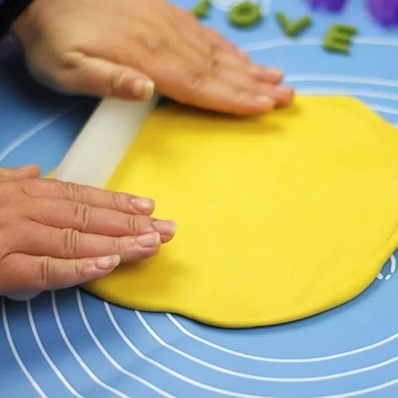 Rouleau à gâteau en plastique antiadhésif réglable, rouleau à pâtisserie, biscuits, nouilles, Fondant, pâte à gâteau, outils de cuisson