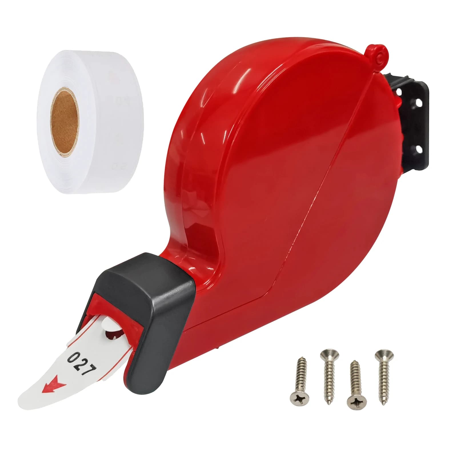 Ycall Turn O Matic distributeur de billets prendre un dispositif de numérotation de billets avec 3 chiffres 2000 pièces rouleau de papier pour file d'attente de comptoir mural de bureau