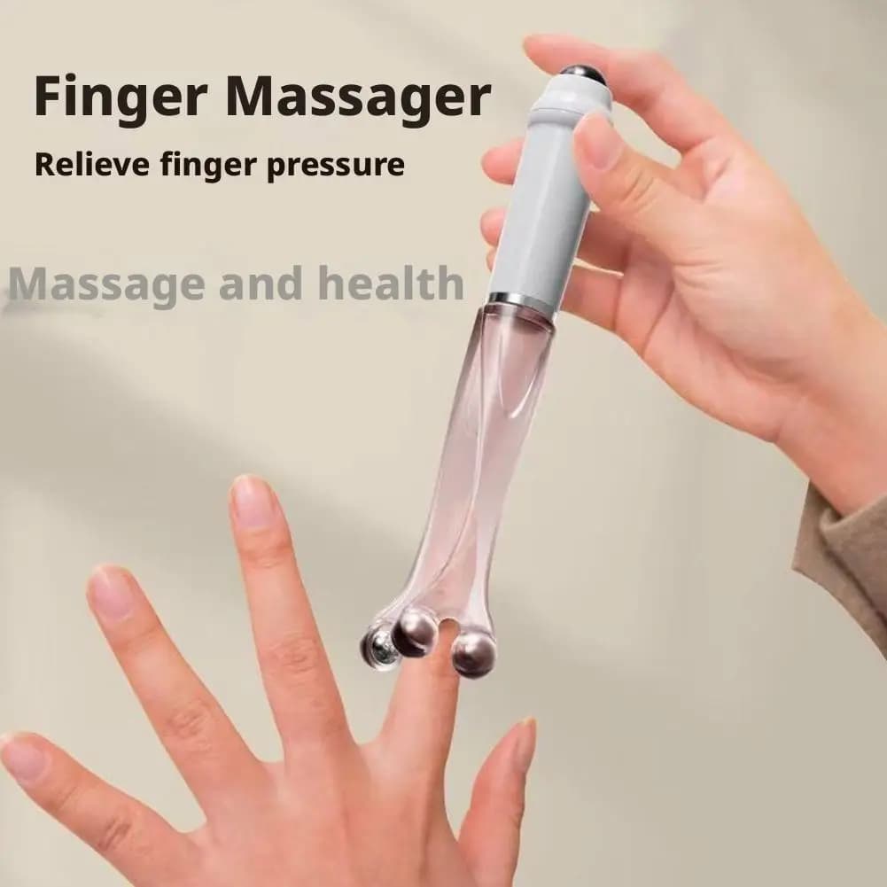 Rouleau de massage pour les doigts, améliore la circulation, soulage l'arthrite, le stress et la fatigue des mains et des paumes, outil de massage pour les doigts, les mains et les paumes