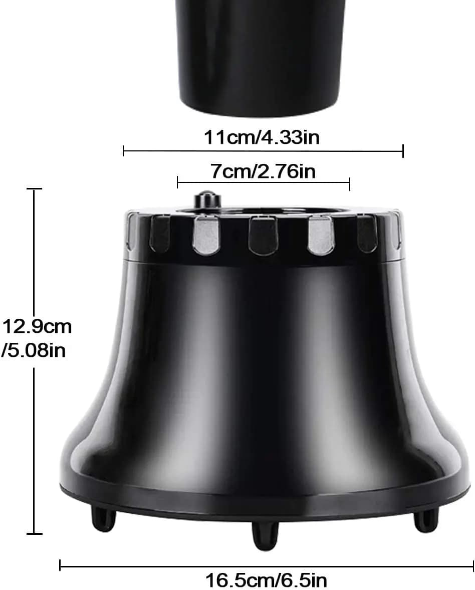 Diffuseur de Cheveux à Usage Spécial Adaptable pour Sèche-Cheveux avec Design Rotatif, Bouclés, Grand Vent, Outils de Forme