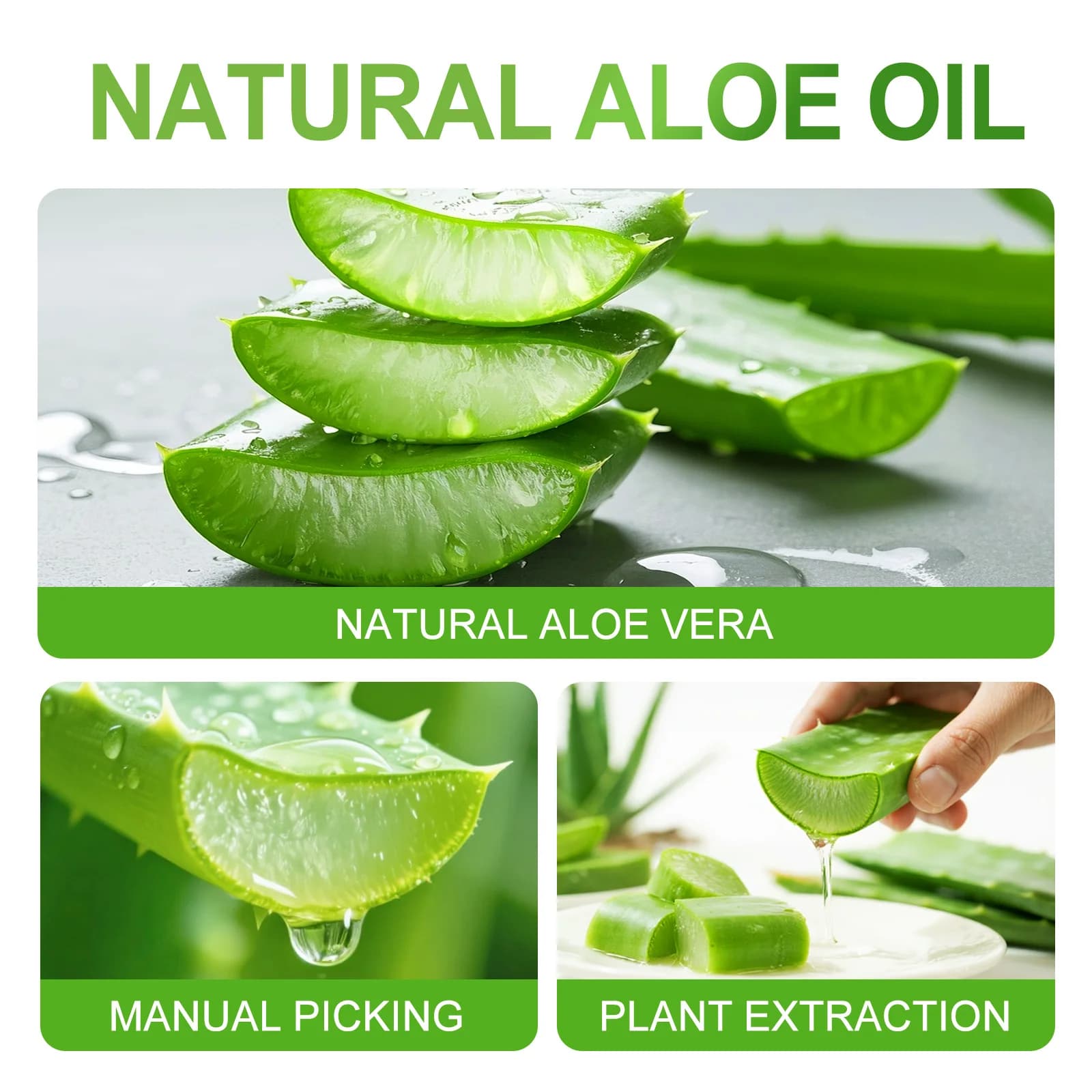 Huile essentielle d'aloe Vera, 128ml, soins de la peau, des cheveux, des ongles, huile de Massage, ingrédients naturels, cadeau pour amis/parents