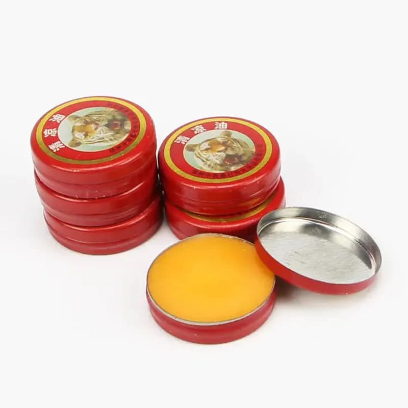 Baume du Tigre Naturel Rafraîchissant d'Été (3-20 pièces) – Huile Essentielle Solide Parfumée et Revitalisante