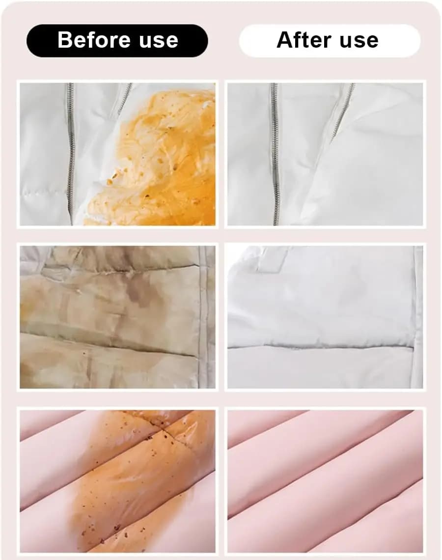 Lingettes humides jetables pour l'élimination des taches de vêtements