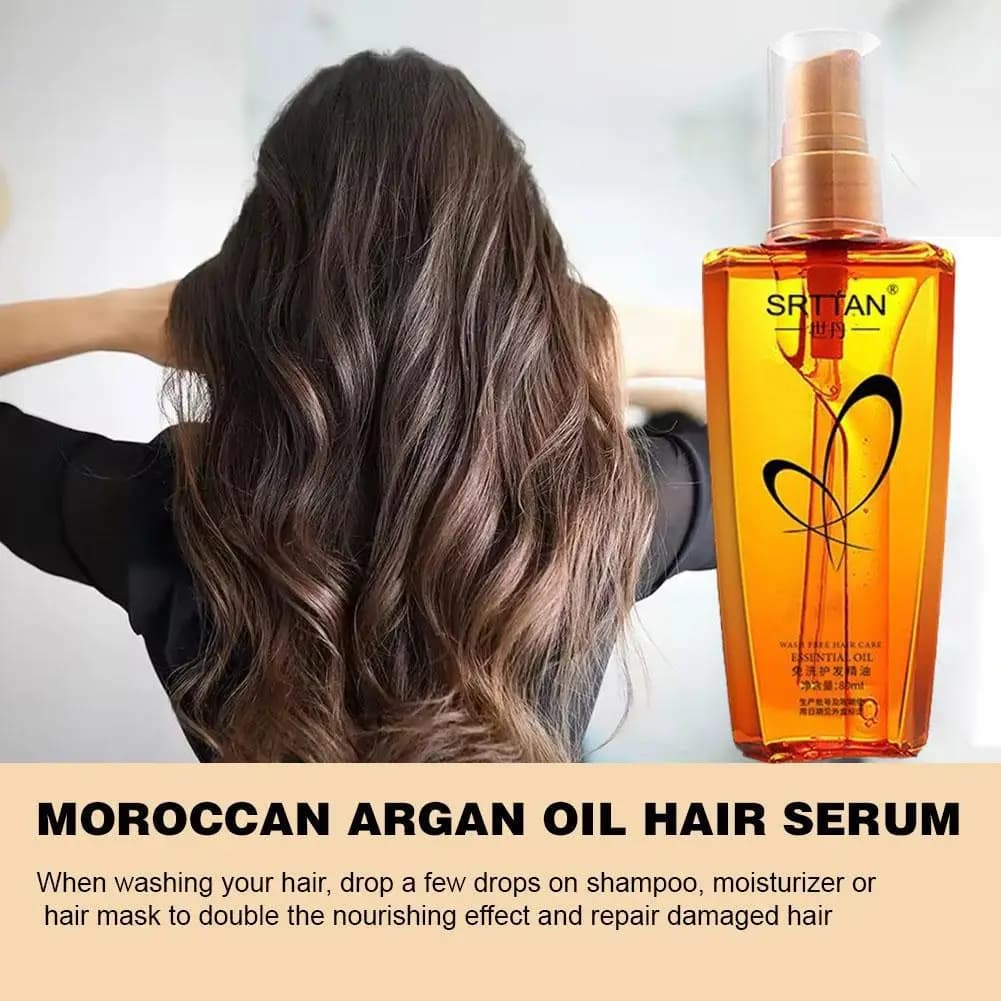 Sérum capillaire à l'huile d'argan marocaine