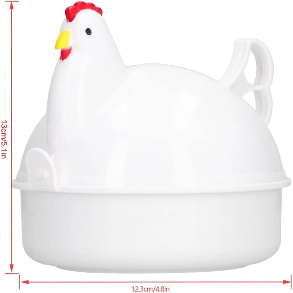 Cuiseur à œufs micro-ondes en forme de poulet