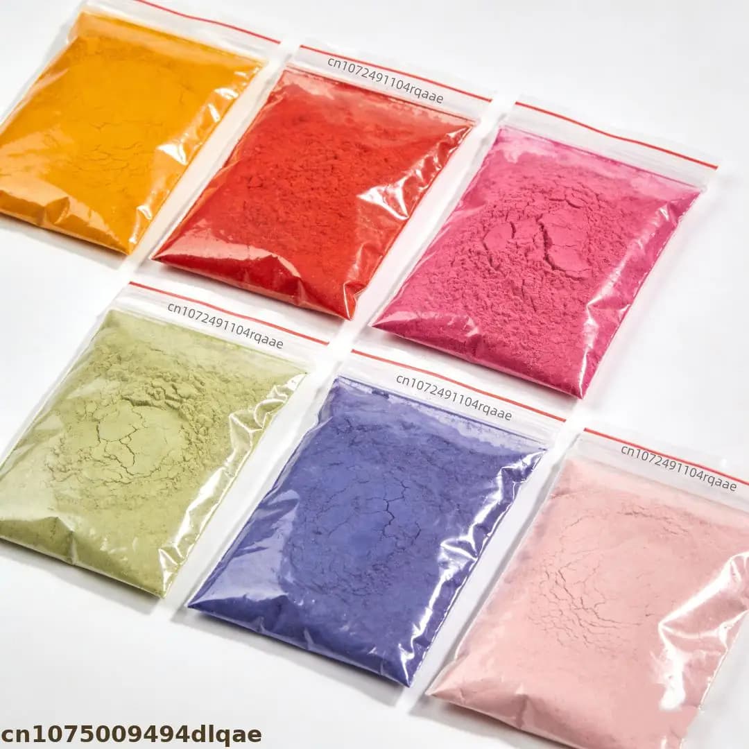 500g Pigment Naturel Pur de Qualité Supérieure pour Teinture Végétale : Poudre de Fleur de Pois Papillon, Rose et Roselle, Matière Pigmentaire de Qualité Alimentaire pour Artisanat DIY