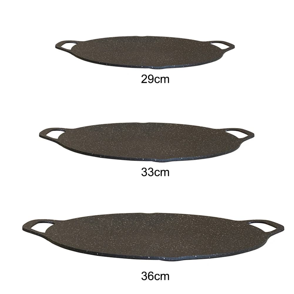 Poêle à griller à l'huile antiarina, poêle à frire ronde polyvalente pour camping en plein air, ustensiles de cuisine, outils ménagers