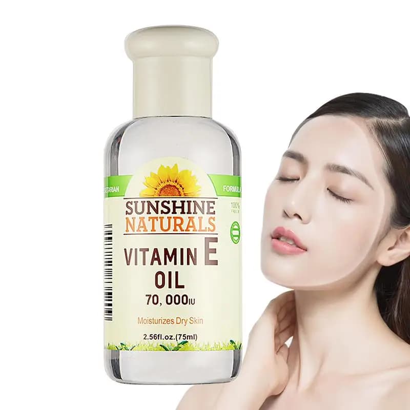 Sérum à l'huile de vitamine E pour le visage