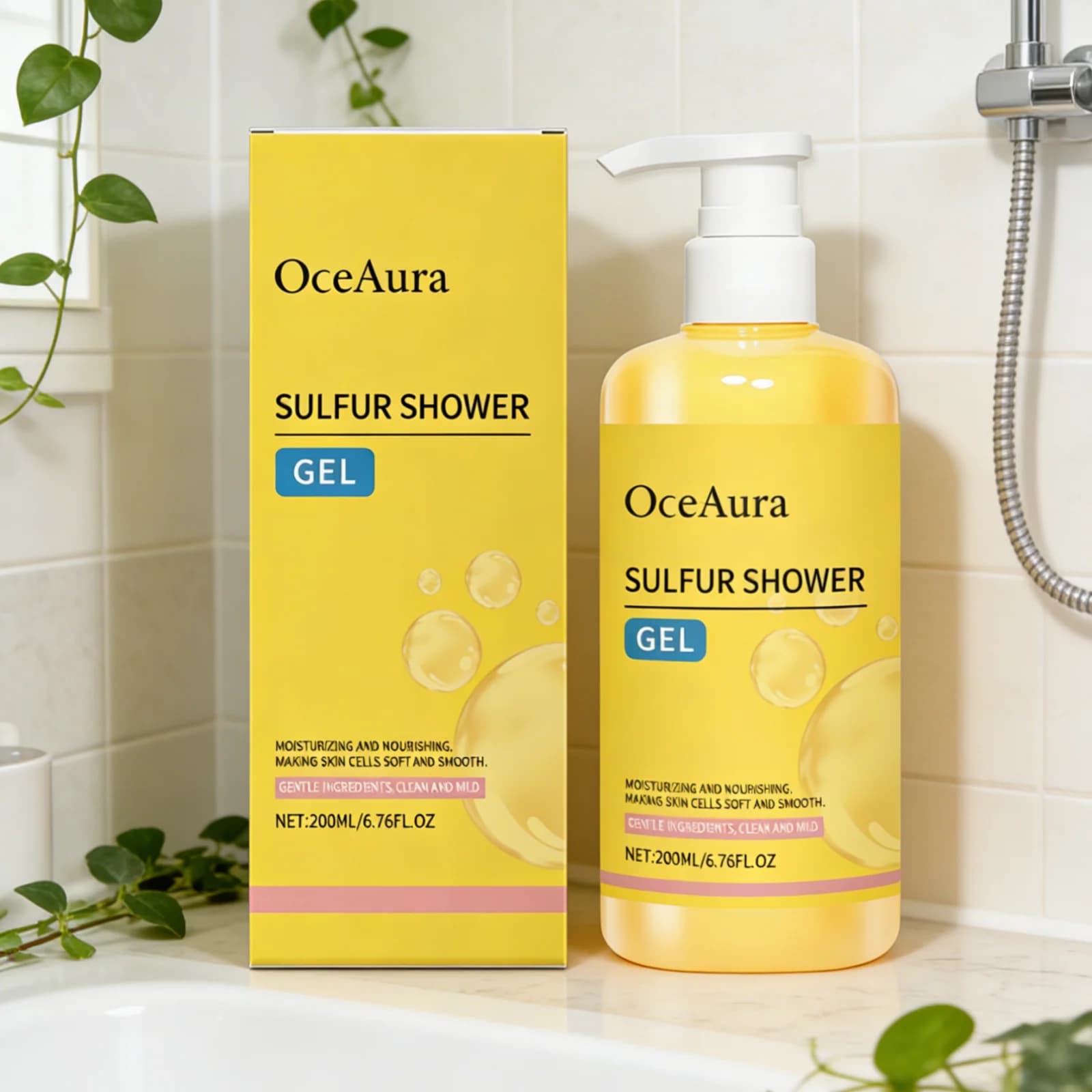Gel douche au soufre OceAura