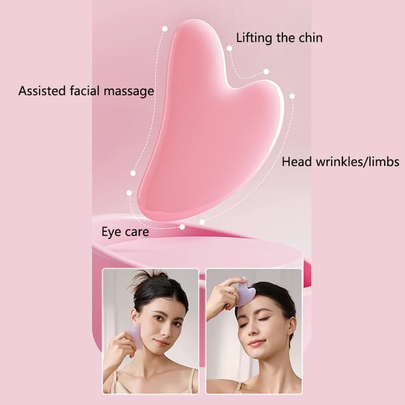 Rouleau de Massage du visage à Double tête