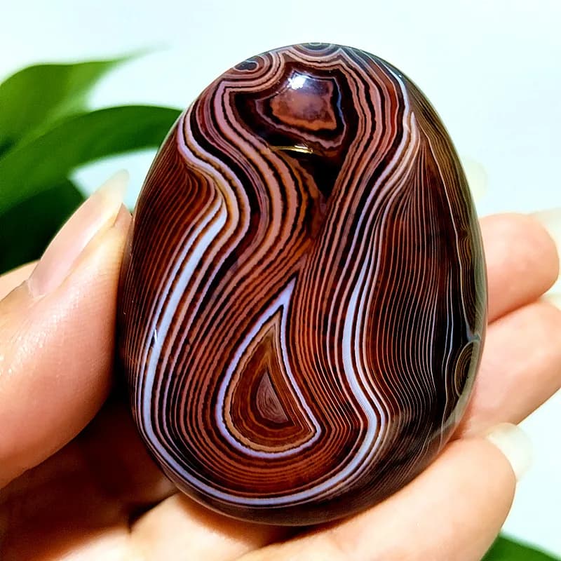Pierres naturelles AAA, Agate Sardonyx, Pierres de Palm Herat, Cristaux de méditation et de guérison spirituelle pour la sorcellerie, Décoration intérieure