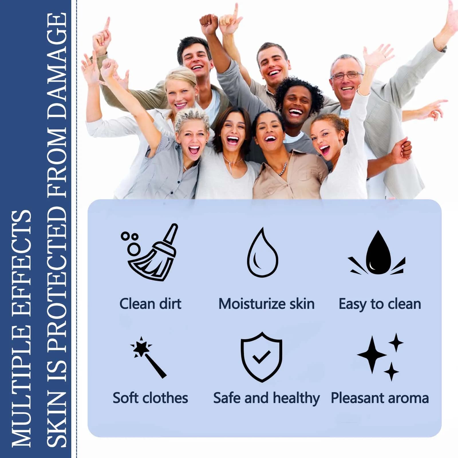Barre de savon à lessive, détachant pour l'élimination des vêtements, nettoyage en profondeur, rinçage facile, mains Non endommagées, savon de lavage écologique pour sous-vêtements