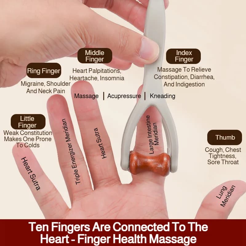Rouleaux de massage des doigts pour débloquer les articulations et favoriser les mains plus lisses plus longues et plus fines des doigts multifonctionnels pour adultes