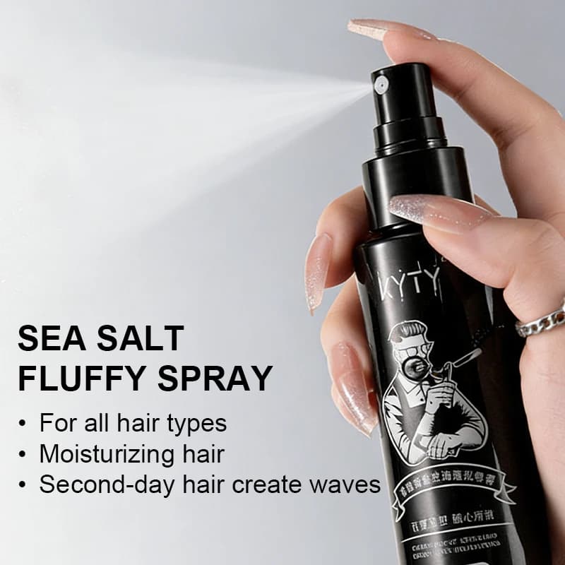 Spray volumateur parfumé au sel marin, contrôle de l'huile, cheveux légers, moelleux longue durée, brume capillaire absorbant l'huile pour un usage quotidien