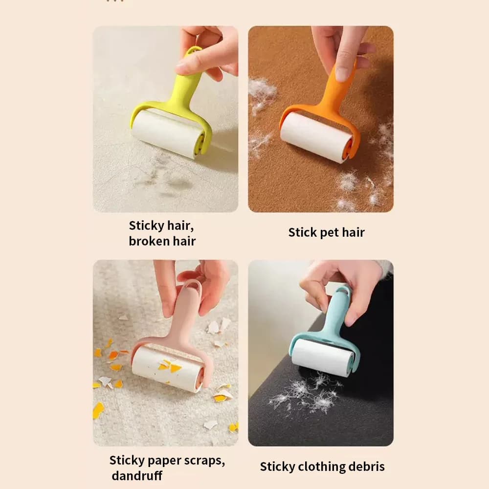 Mini rouleau anti-peluches Portable pour l'épilation des poils d'animaux en déplacement