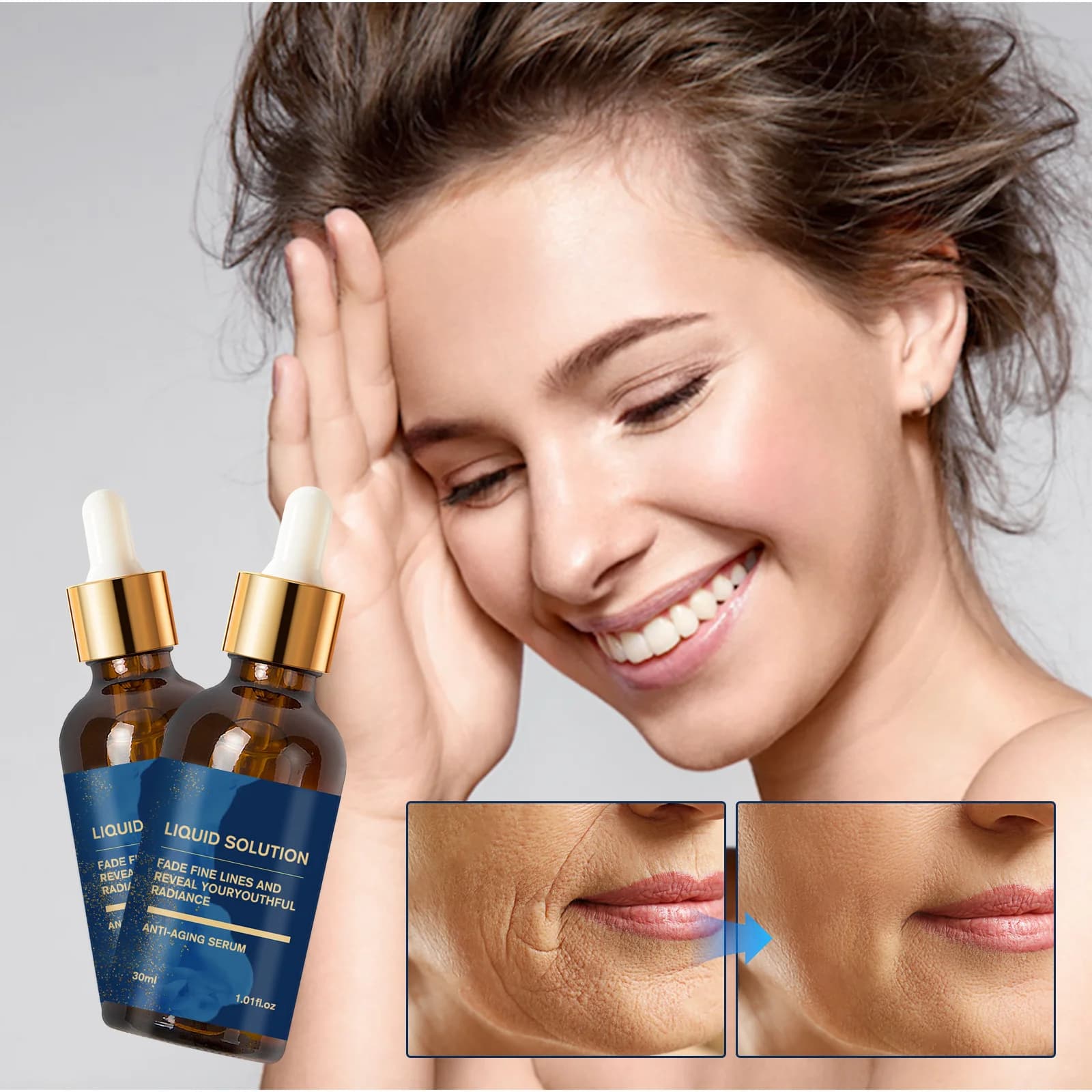 Sérum magique de soin de la peau coréen, essence anti-déformable, raffermissant, liftant, ridules, anti-âge, anticontinuité, hydratant