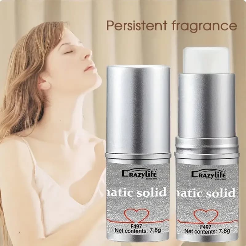 Parfum solide au phéromone pour femmes et hommes, baume solide rafraîchissant, parfum de date et quotidien, cadeau idéal, déodorants aromatiques de baume portables