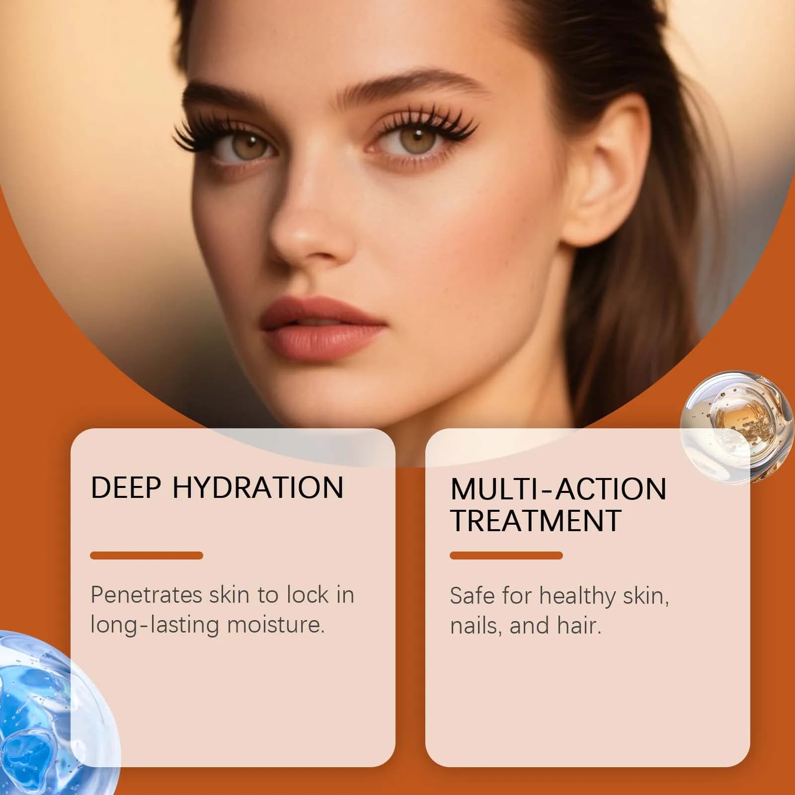 Huile de graines de citrouille EELHOE, produits pour la croissance des cheveux, traitement hydratant du cuir chevelu, réparation des ongles, huile de ricin naturelle biologique pressée à froid