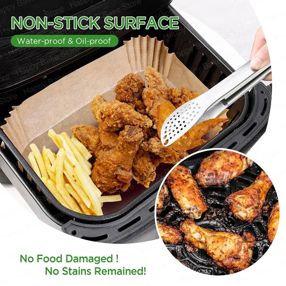 Papier de cuisson jetable pour friteuse à air Ninja Foodi Flex