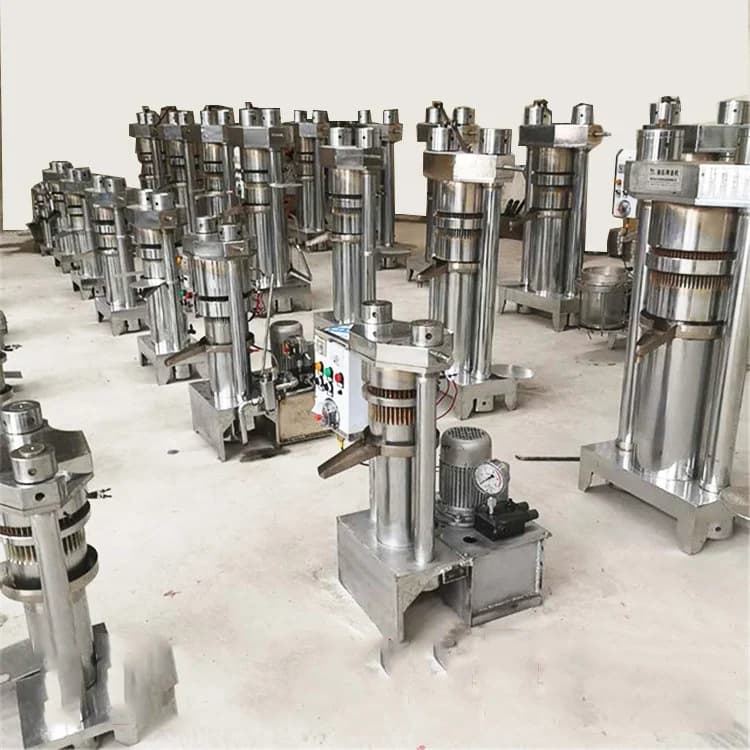 Presse à huile froide hydraulique, Machine de presse à huile de coco Copra, presseur d'huile d'olive