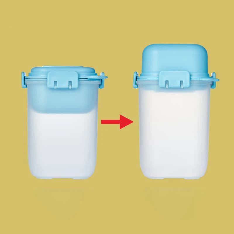 Récipient d'avoine de nuit Double couche 580ml, tasse de yaourt pour petit déjeuner, céréales, noix, avec cuillère, boîte à Bento Portable pour salade de fruits