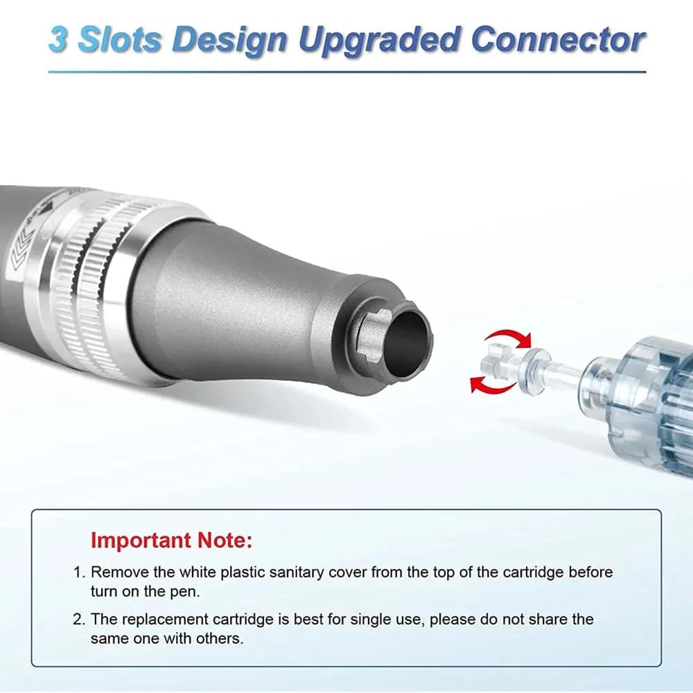 Avec 12 cartouches pour usage domestique - Stylo Derma Roller 0