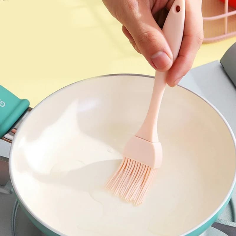 Brosse à huile en Silicone de qualité alimentaire