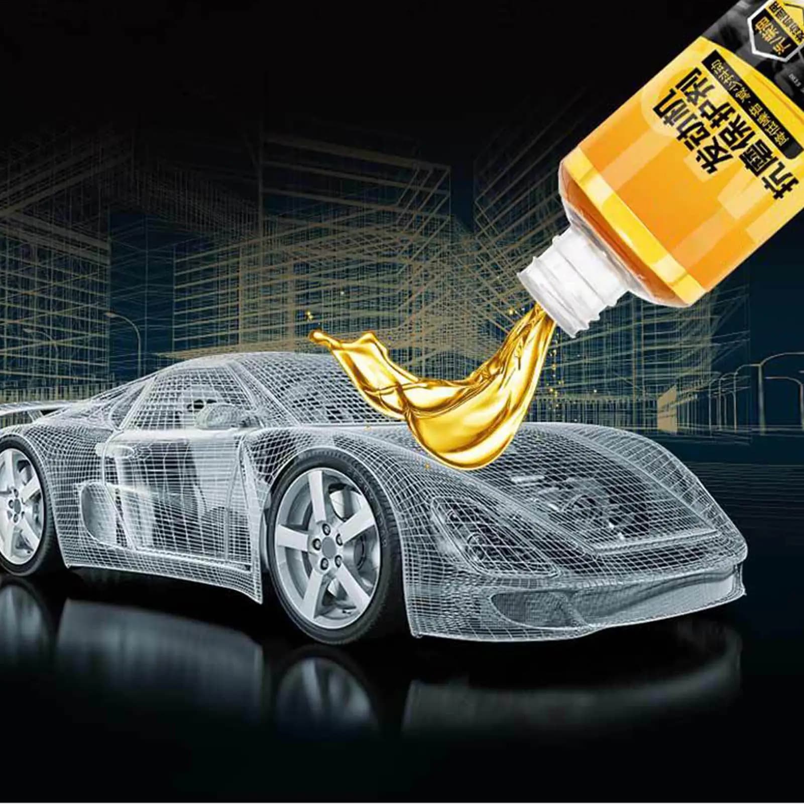 Additif de protection moteur 100 ml, traitements pour l'huile, pour la réduction du bruit et la protection contre l'usure du moteur, performances plus fluides, toutes saisons