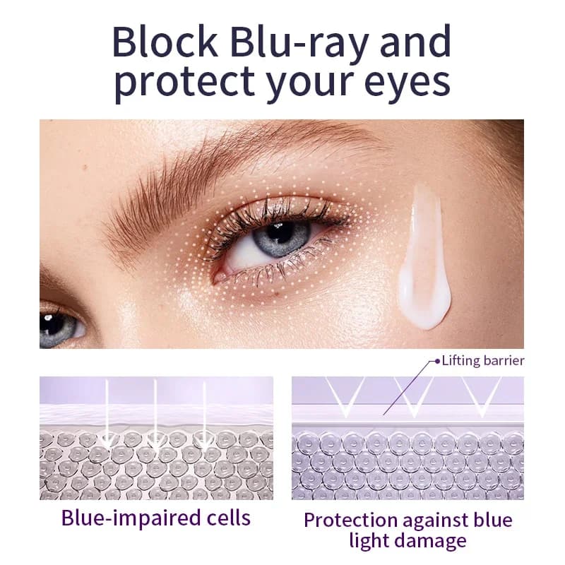 Rouleau masseur crème pour les yeux Anti-rides sacs pour les yeux Anti cernes hydratant Bioaqua Contour des yeux coréen soins de la peau cosmétiques
