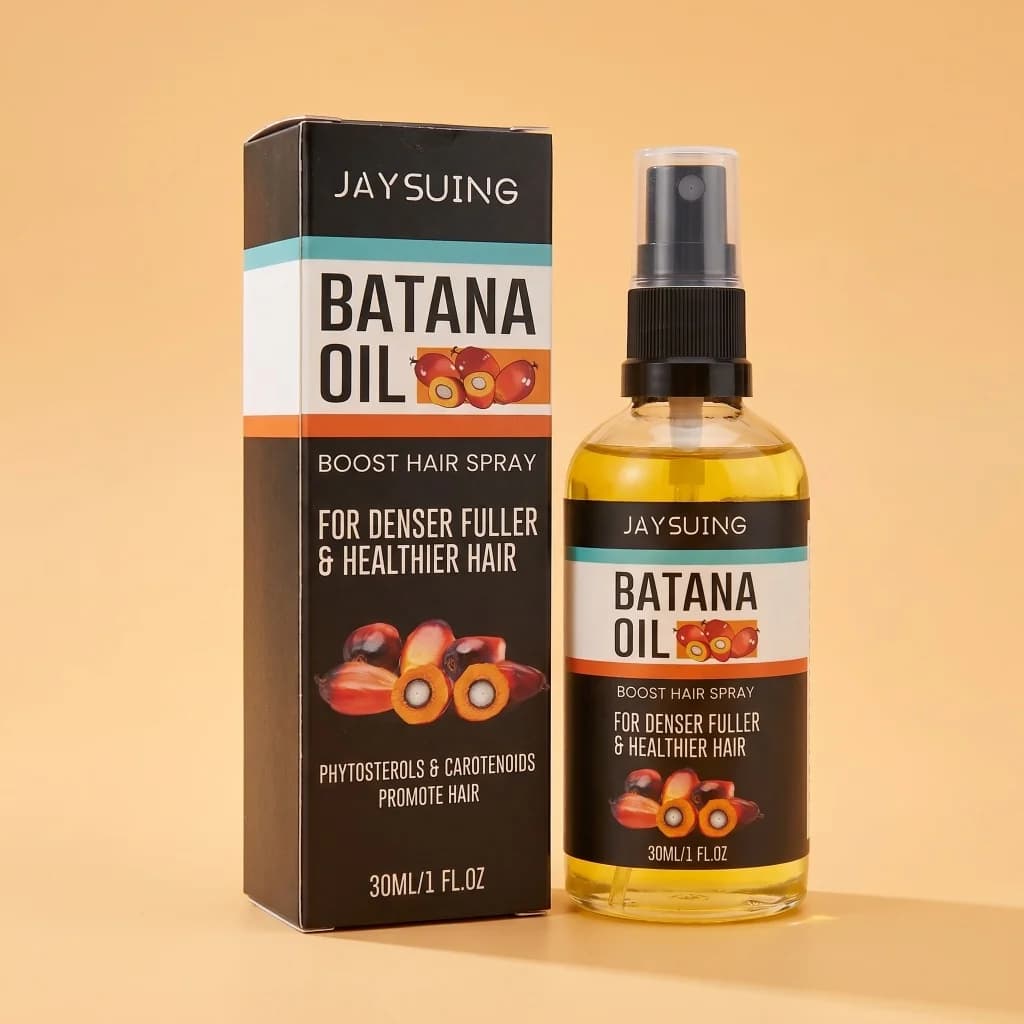 Huile de Batana, spray nourrissant pour cheveux, sérum hydratant naturel pour le cuir chevelu, volumisant, lissant, réparateur des cheveux abîmés, soin pour tous les types de cheveux