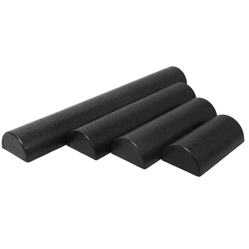 Nouveau rouleau de mousse EPP semi-circulaire pour yoga, pilates, fitness, gym, exercices de fitness, blocs de yoga avec points de massage flottants