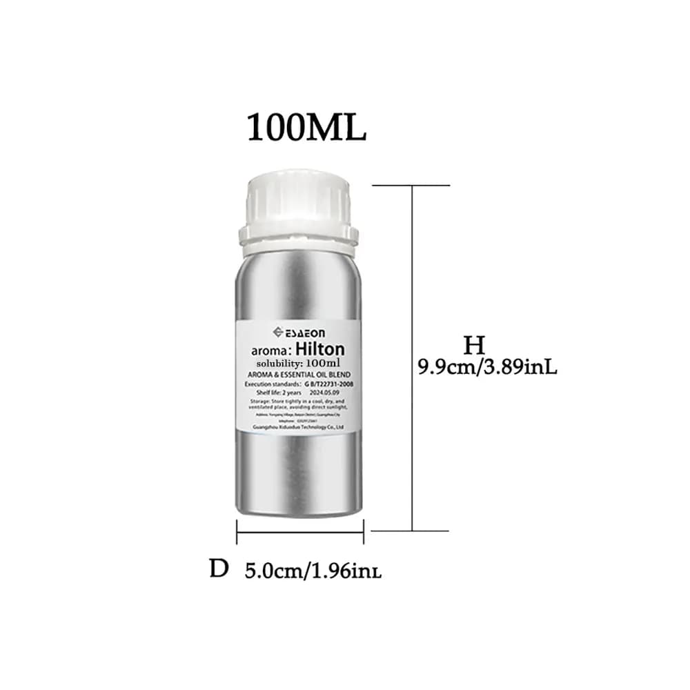ESAEON 100ml (3.38 fl.oz) Huiles Essentielles Wild Bluebell Shangri-La - Pour Tous les Diffuseurs Sans Eau, Machines à Arômes, Aromathérapie par Bâtonnets