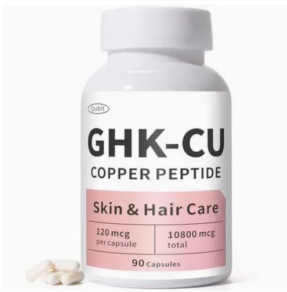 Complément de peptides de cuivre GHK-CU pour les cheveux et la peau en capsules - (Maison & Jardin) Fabrication de savon